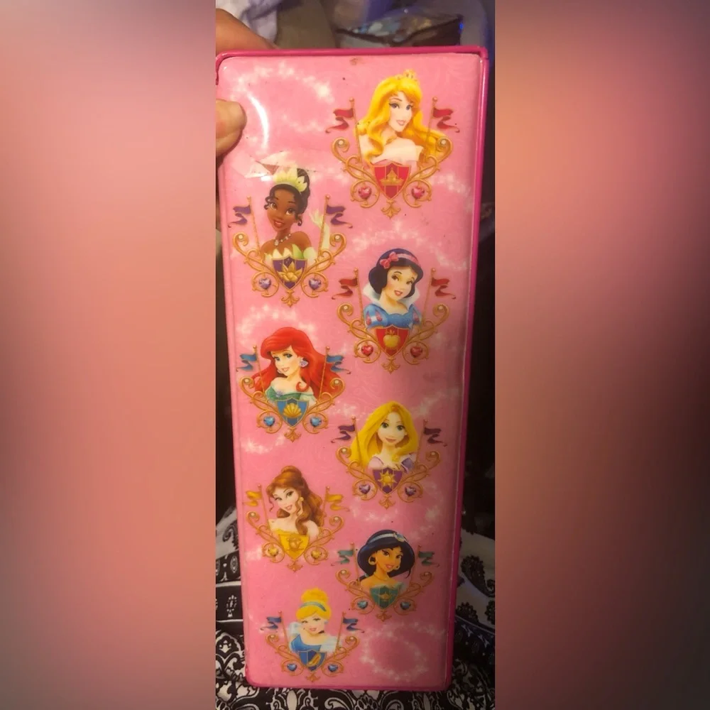 Disney Princess Pencil Case Pop Out Multifunction Sharpener Vintage